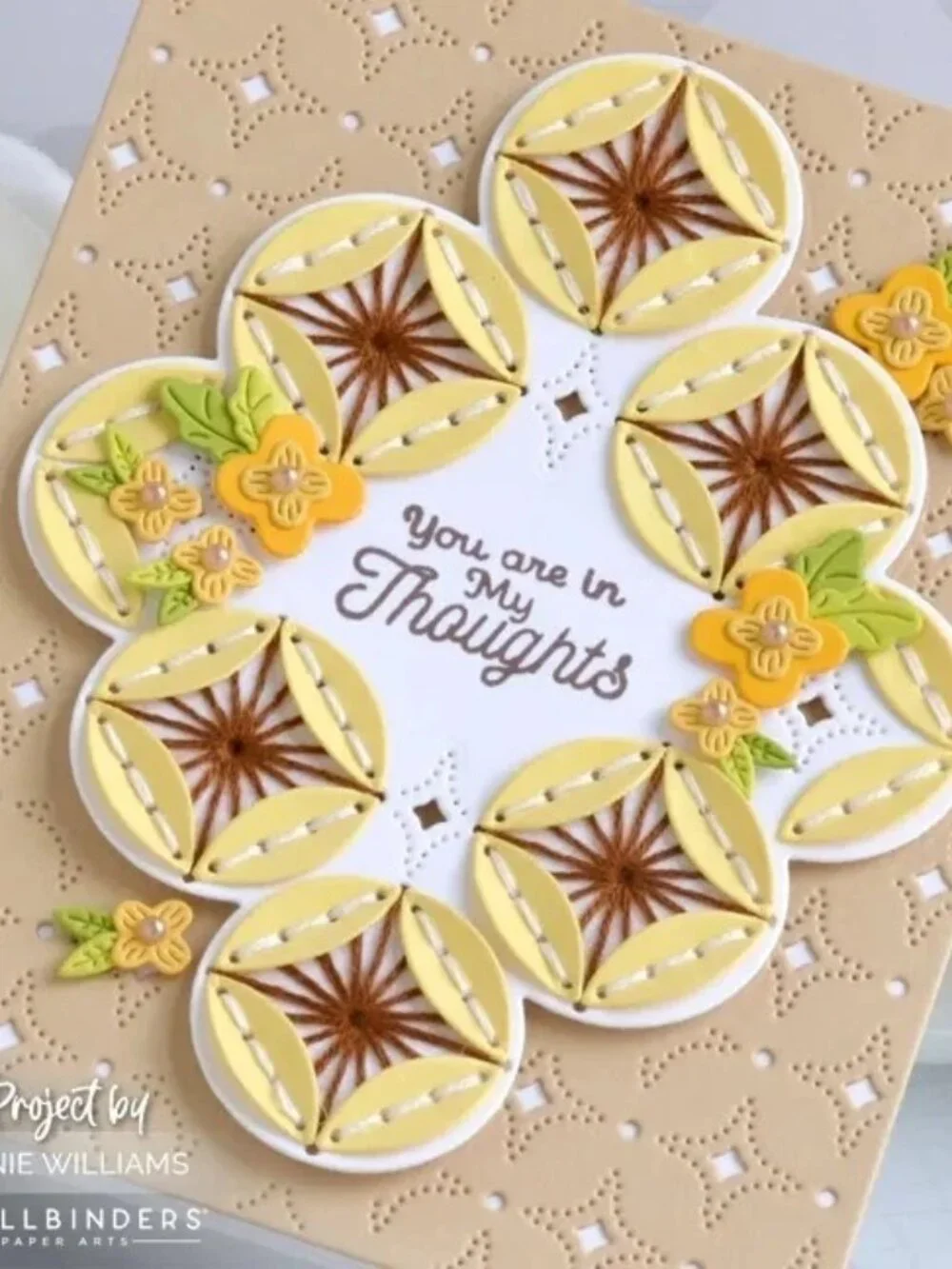 NEW Spellbinders Stitched Dies Nested Layered Stitched Petal March 2023